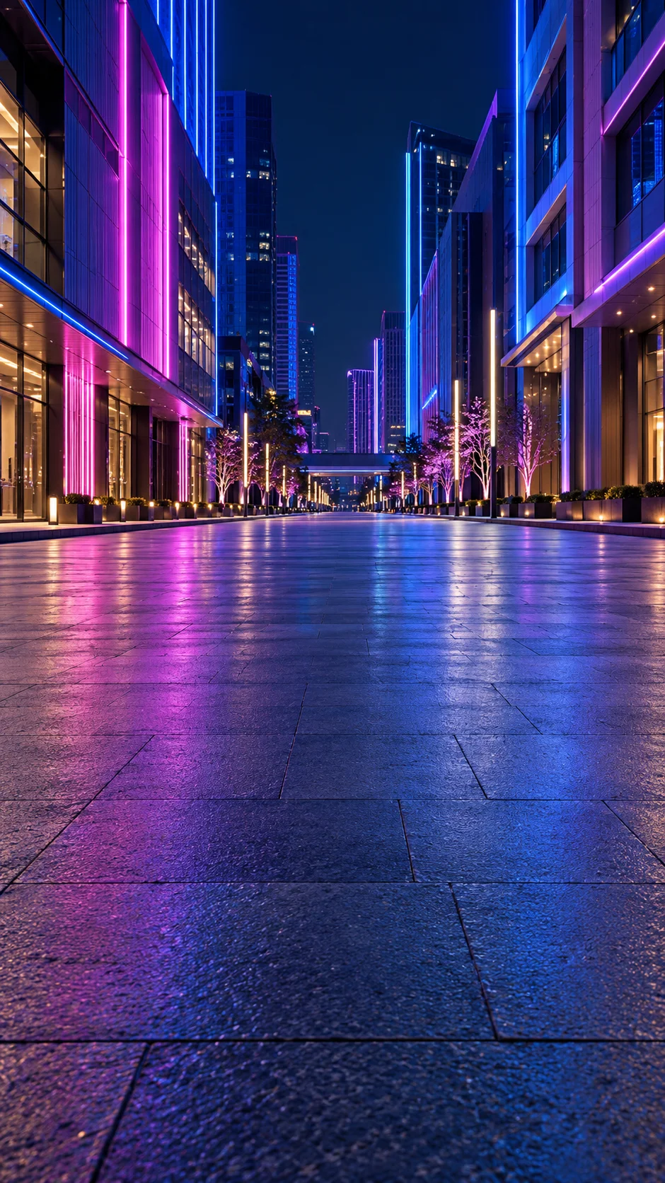 Neon street