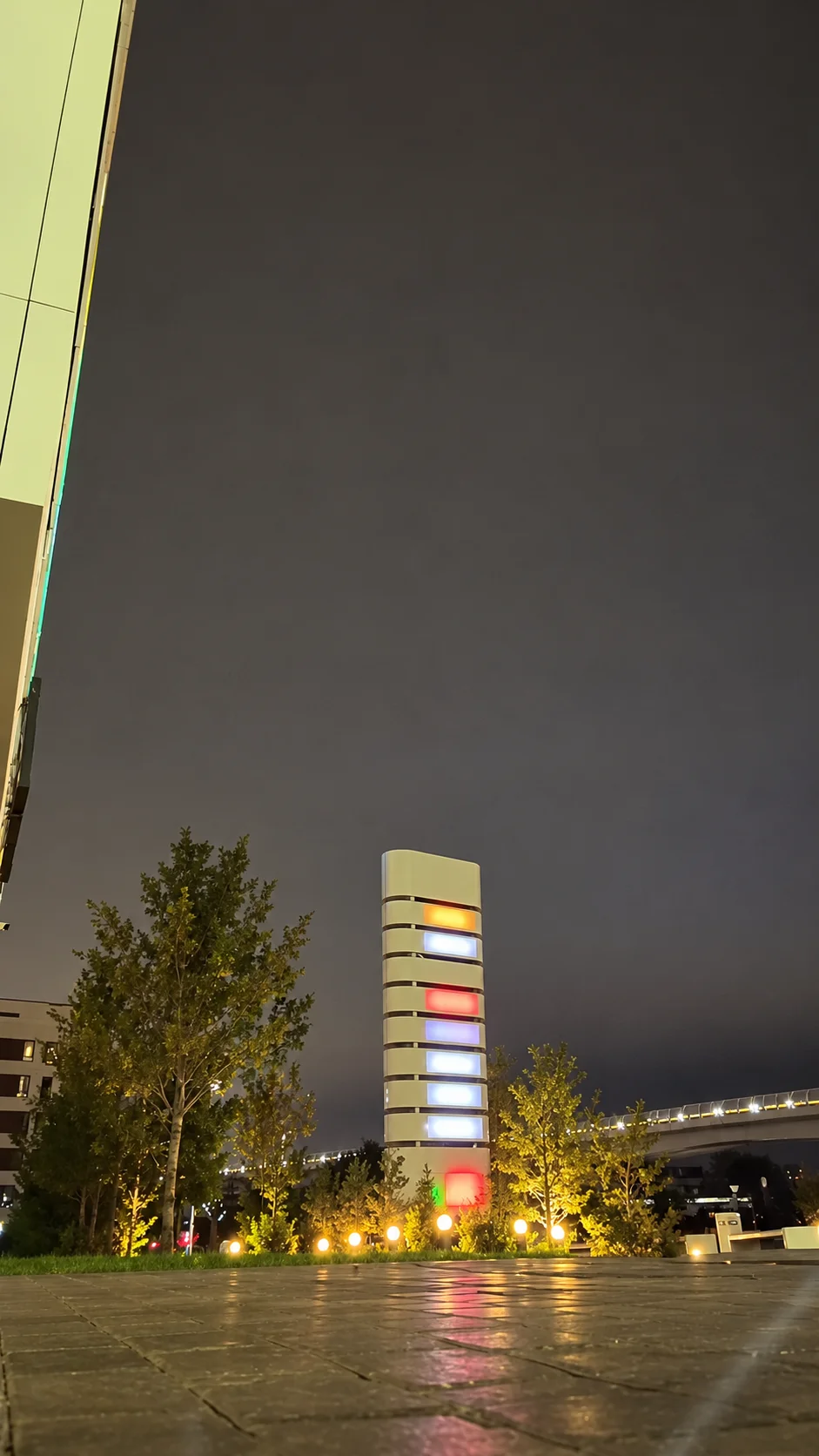 Night plaza